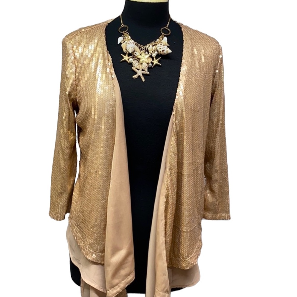 Imaginary Voyage Sequins Blouse